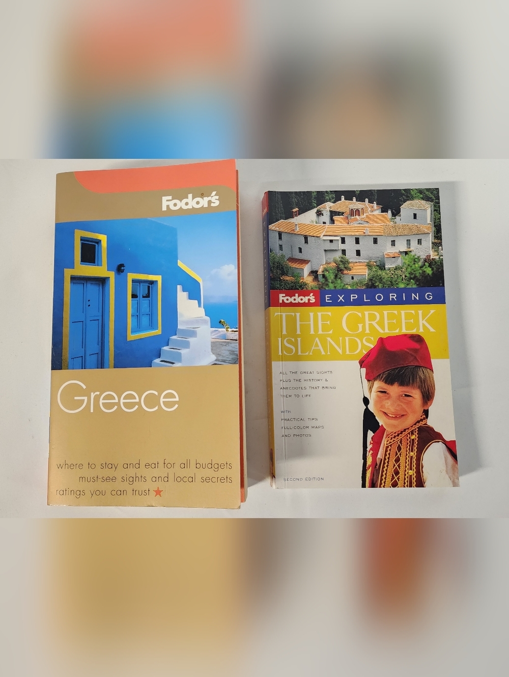 Fodor's Greece 6th Edition Travel Guide/ Exploring The Greek Islands 2nd Edition